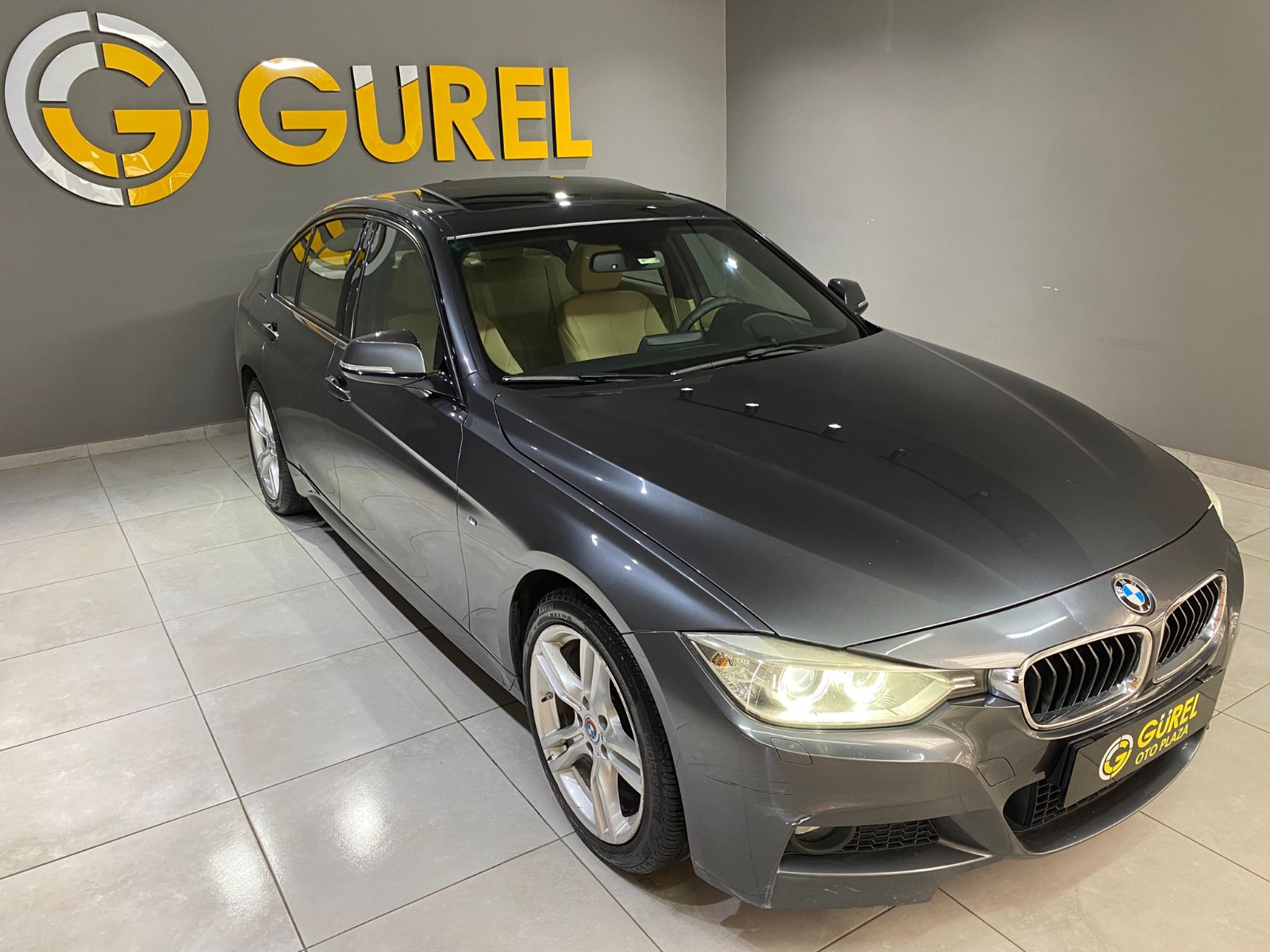 2015 Benzin Otomatik BMW 3 Serisi Gri Gürel Tasarım Aksesuar Otomotiv San. Tic. Ltd. Şti.