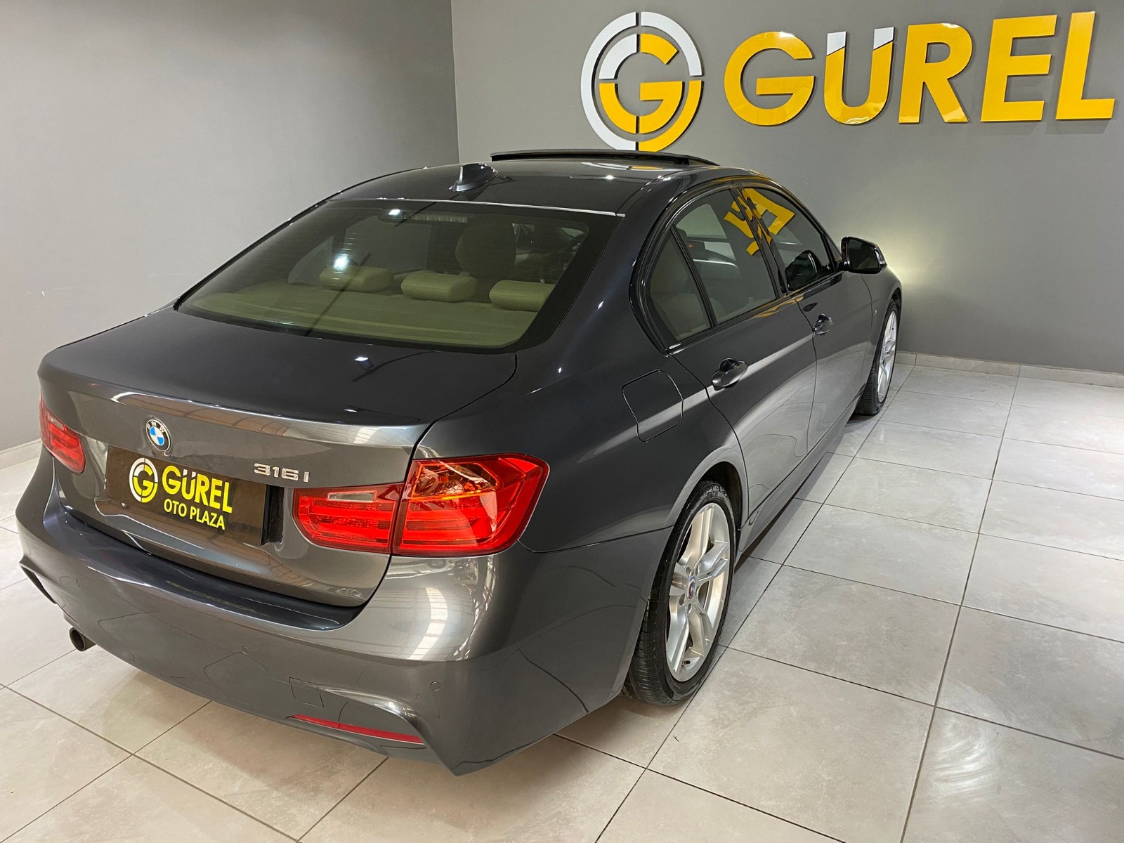 2015 Benzin Otomatik BMW 3 Serisi Gri Gürel Tasarım Aksesuar Otomotiv San. Tic. Ltd. Şti.