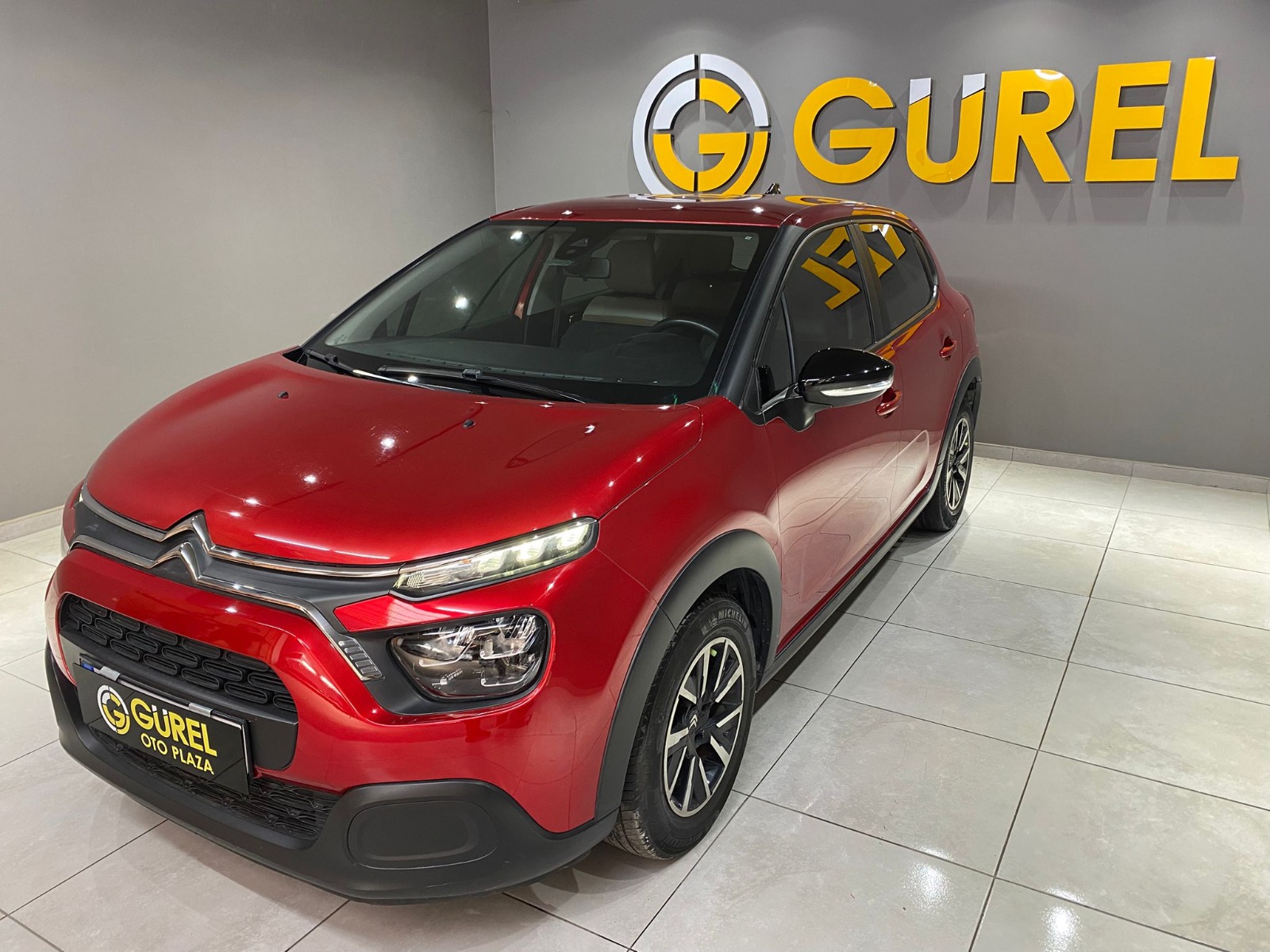2021 Benzin Manuel Citroen C3 Kırmızı Gürel Tasarım Aksesuar Otomotiv San. Tic. Ltd. Şti.