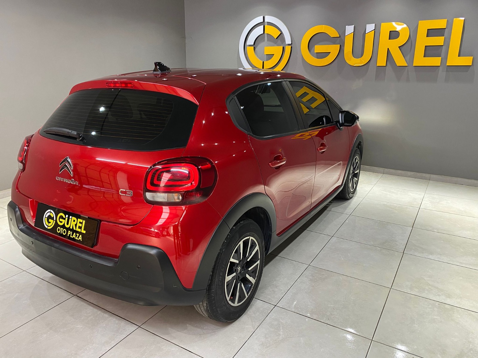 2021 Benzin Manuel Citroen C3 Kırmızı Gürel Tasarım Aksesuar Otomotiv San. Tic. Ltd. Şti.
