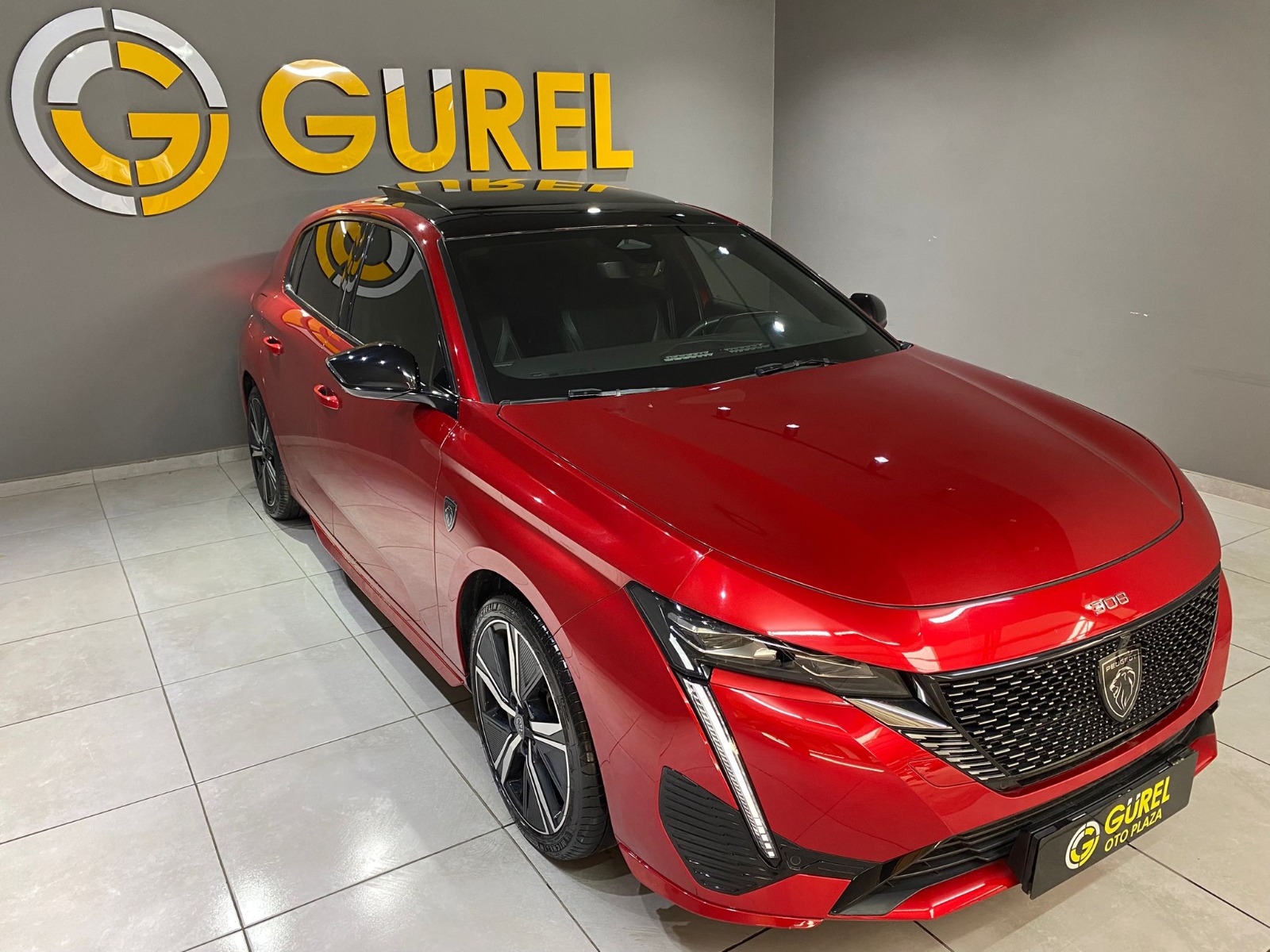 2023 Benzin Otomatik Peugeot 308 Kırmızı Gürel Tasarım Aksesuar Otomotiv San. Tic. Ltd. Şti.