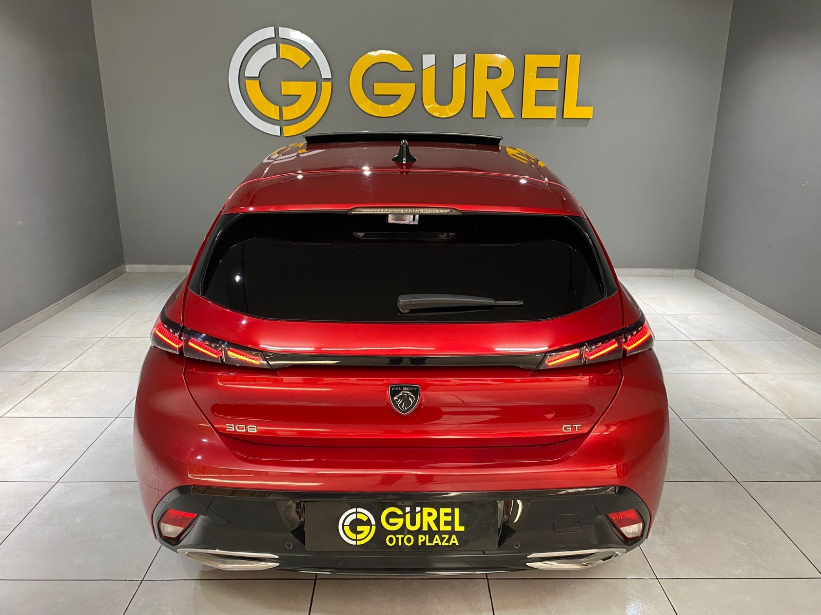 2023 Benzin Otomatik Peugeot 308 Kırmızı Gürel Tasarım Aksesuar Otomotiv San. Tic. Ltd. Şti.