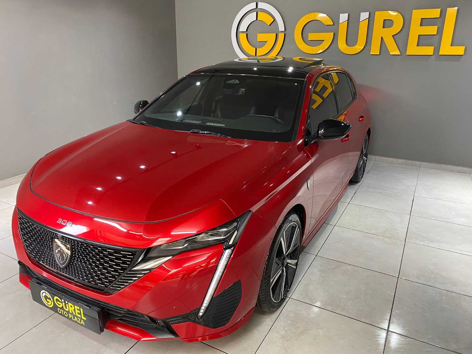 2023 Benzin Otomatik Peugeot 308 Kırmızı Gürel Tasarım Aksesuar Otomotiv San. Tic. Ltd. Şti.