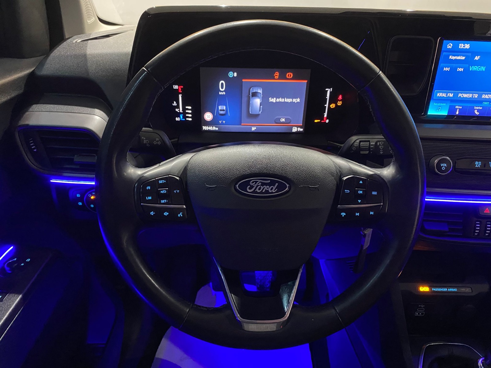 2024 Dizel Manuel Ford Tourneo Courier Beyaz Gürel Tasarım Aksesuar Otomotiv San. Tic. Ltd. Şti.