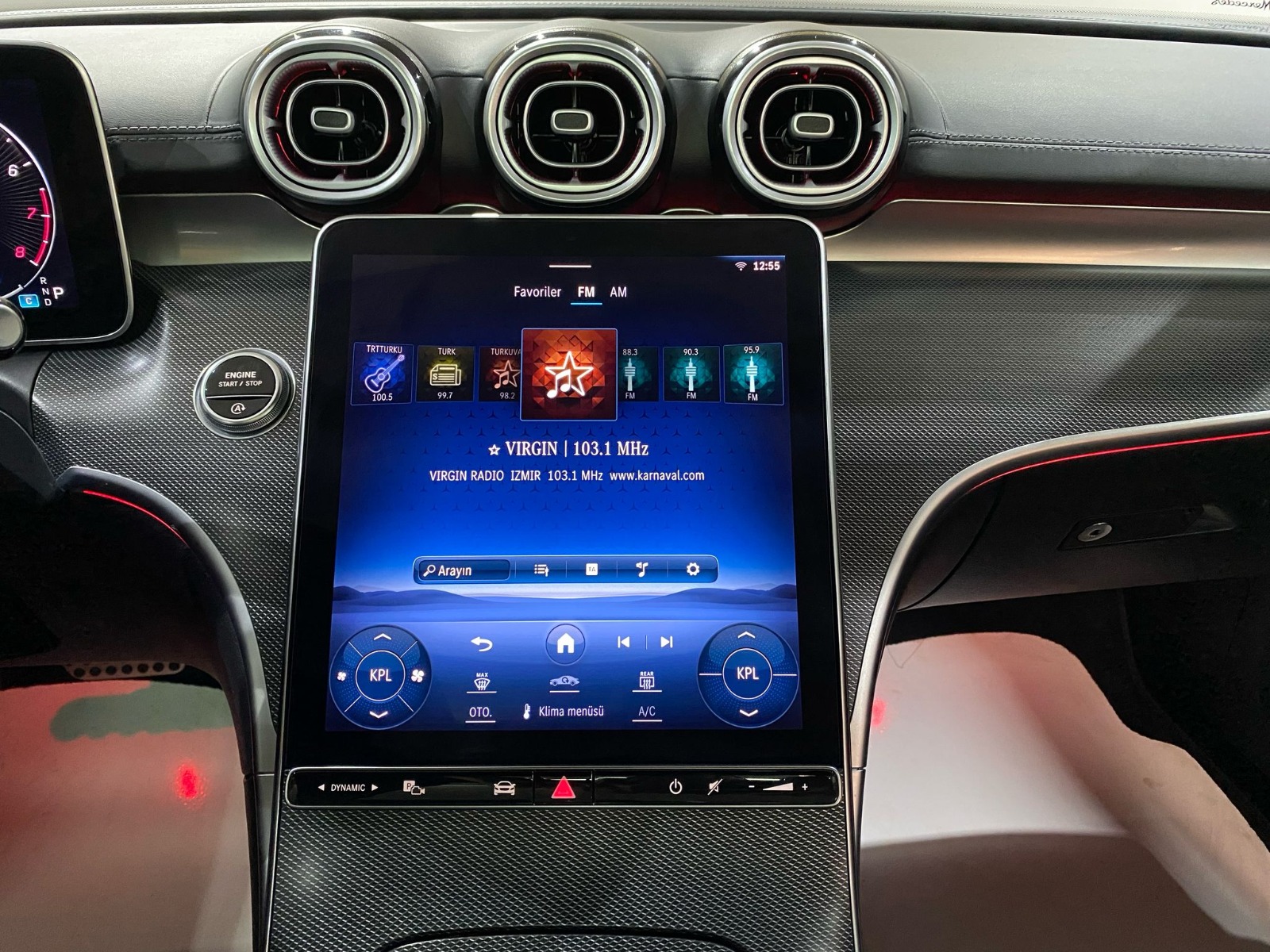 2023 MHEV Otomatik Mercedes-Benz C Gri Gürel Tasarım Aksesuar Otomotiv San. Tic. Ltd. Şti.