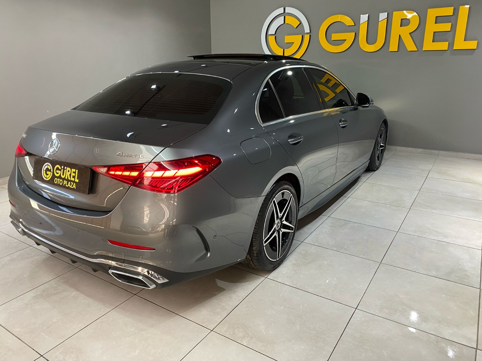 2023 MHEV Otomatik Mercedes-Benz C Gri Gürel Tasarım Aksesuar Otomotiv San. Tic. Ltd. Şti.