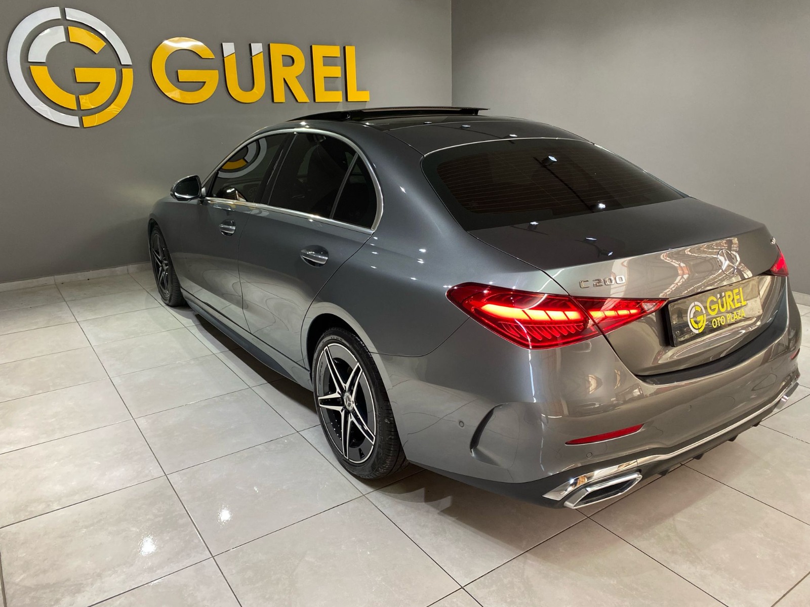 2023 MHEV Otomatik Mercedes-Benz C Gri Gürel Tasarım Aksesuar Otomotiv San. Tic. Ltd. Şti.