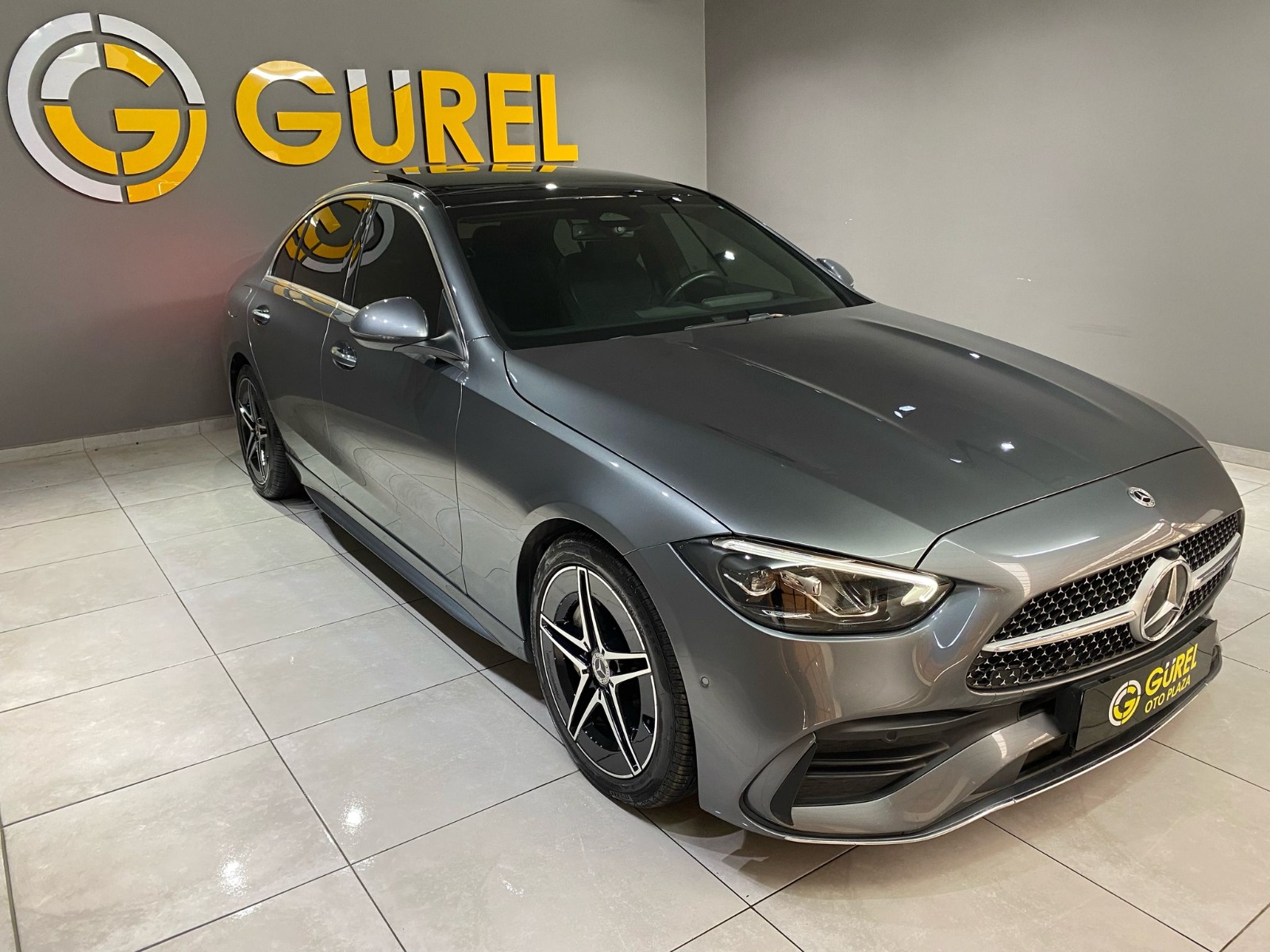 2023 MHEV Otomatik Mercedes-Benz C Gri Gürel Tasarım Aksesuar Otomotiv San. Tic. Ltd. Şti.
