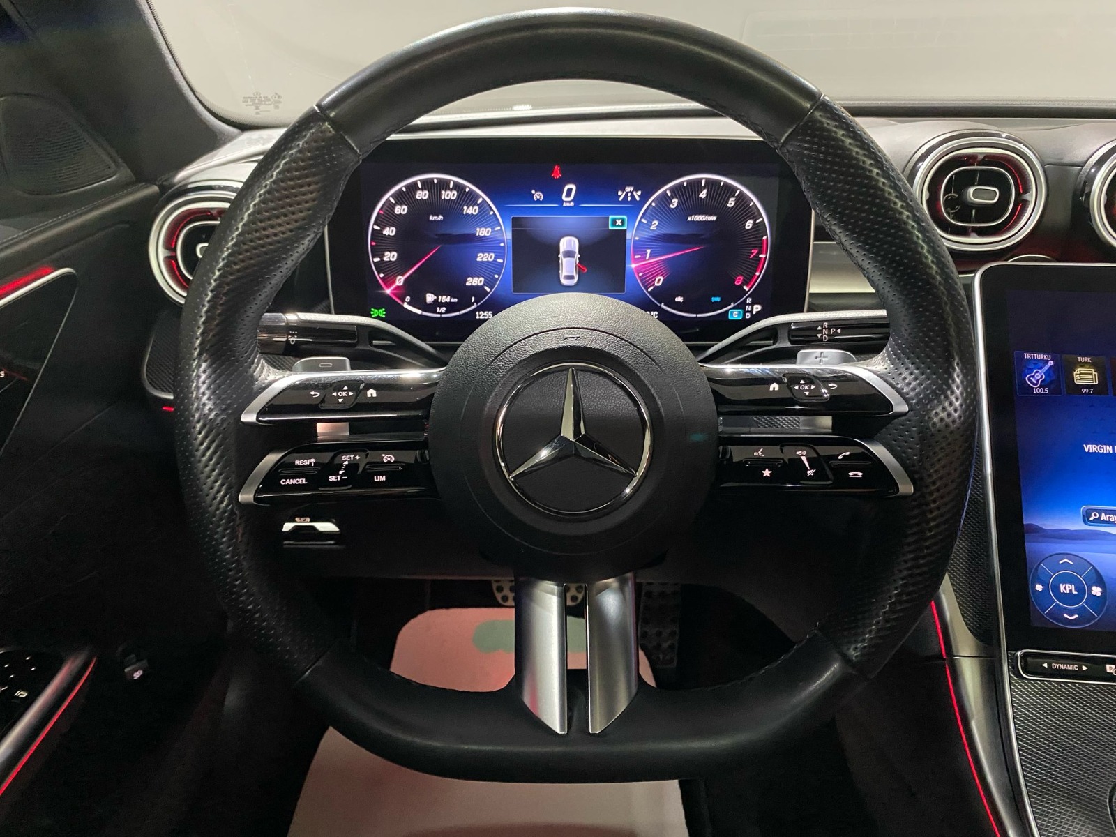 2023 MHEV Otomatik Mercedes-Benz C Gri Gürel Tasarım Aksesuar Otomotiv San. Tic. Ltd. Şti.