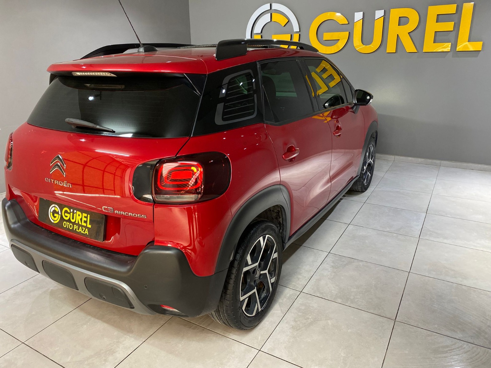 2021 Benzin Otomatik Citroen C3 AirCross Kırmızı Gürel Tasarım Aksesuar Otomotiv San. Tic. Ltd. Şti.