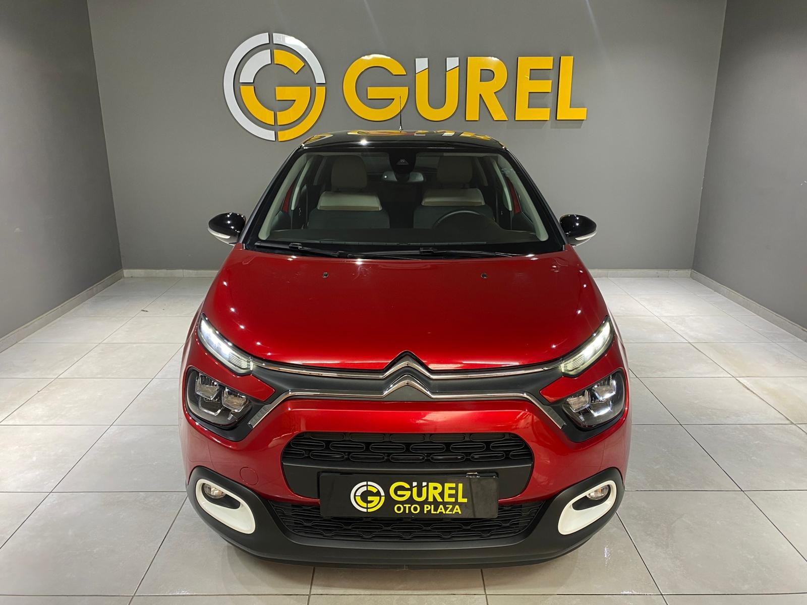 2024 Benzin Otomatik Citroen C3 Kırmızı Gürel Tasarım Aksesuar Otomotiv San. Tic. Ltd. Şti.