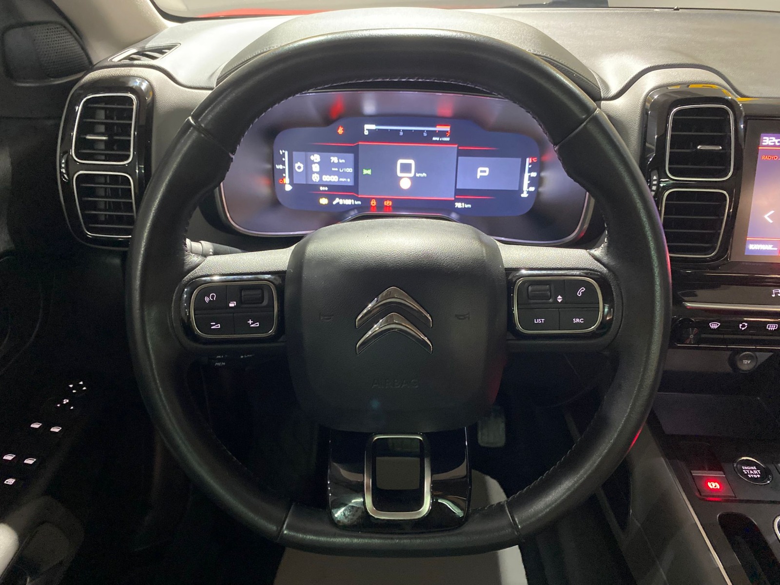2020 Dizel Otomatik Citroen C5 AirCross Kırmızı Gürel Tasarım Aksesuar Otomotiv San. Tic. Ltd. Şti.