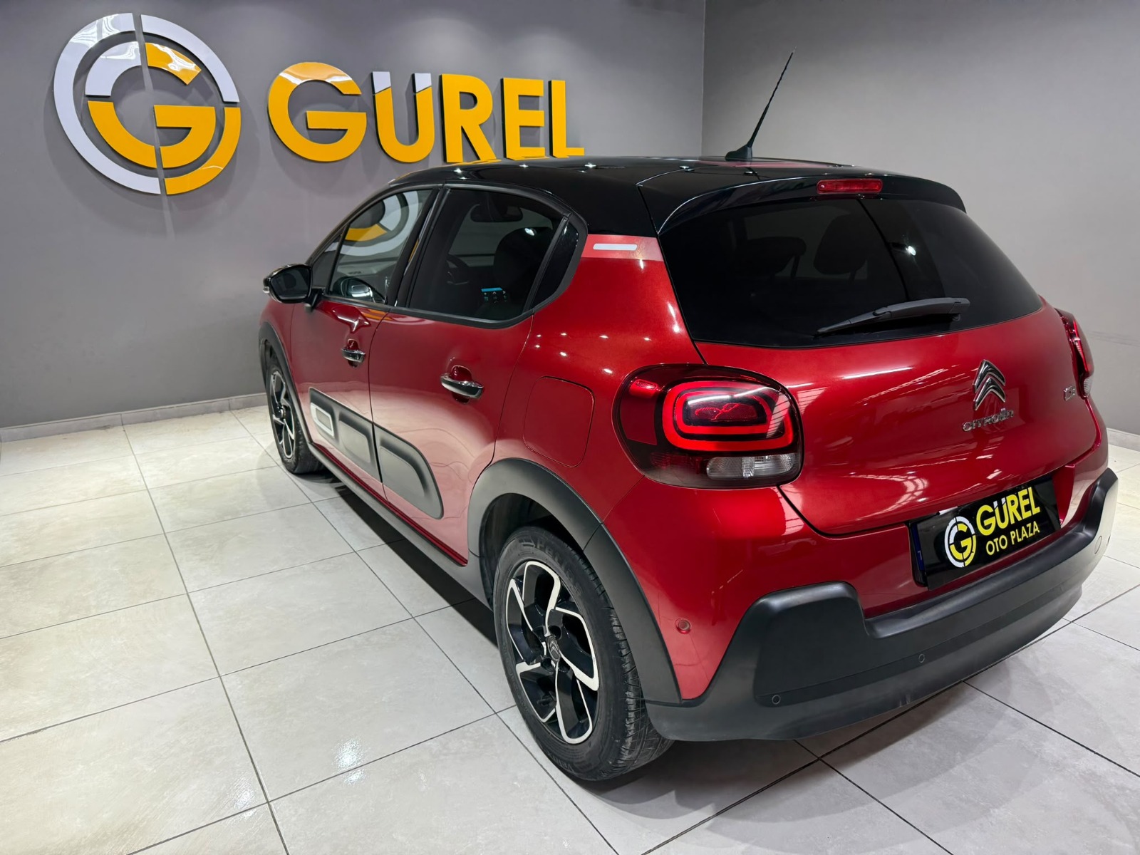 2020 Benzin Otomatik Citroen C3 Kırmızı Gürel Tasarım Aksesuar Otomotiv San. Tic. Ltd. Şti.