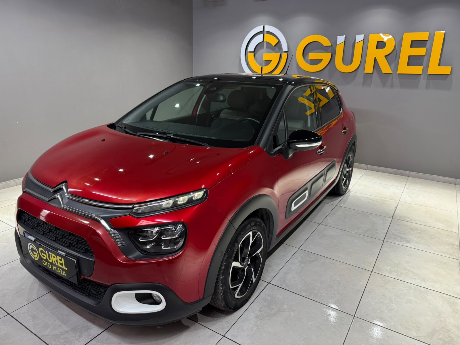 2020 Benzin Otomatik Citroen C3 Kırmızı Gürel Tasarım Aksesuar Otomotiv San. Tic. Ltd. Şti.