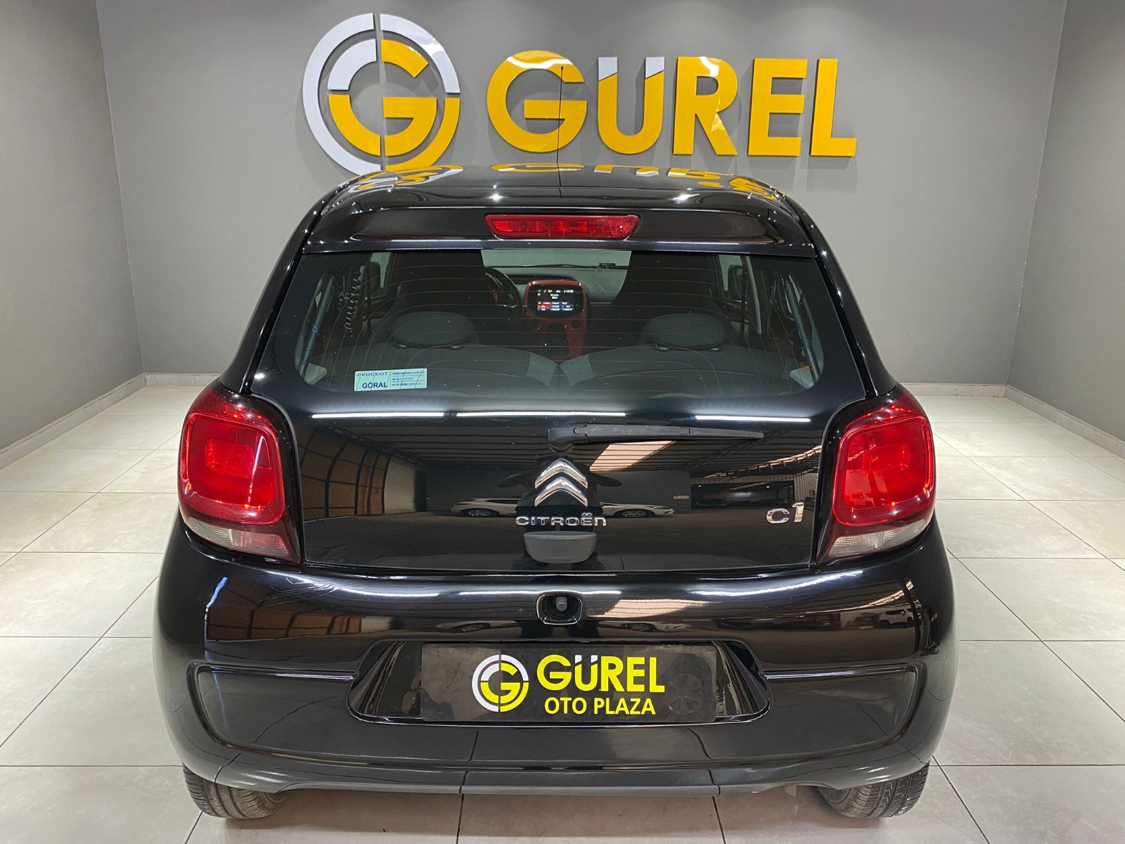 2014 Benzin Otomatik Citroen C1 Siyah Gürel Tasarım Aksesuar Otomotiv San. Tic. Ltd. Şti.