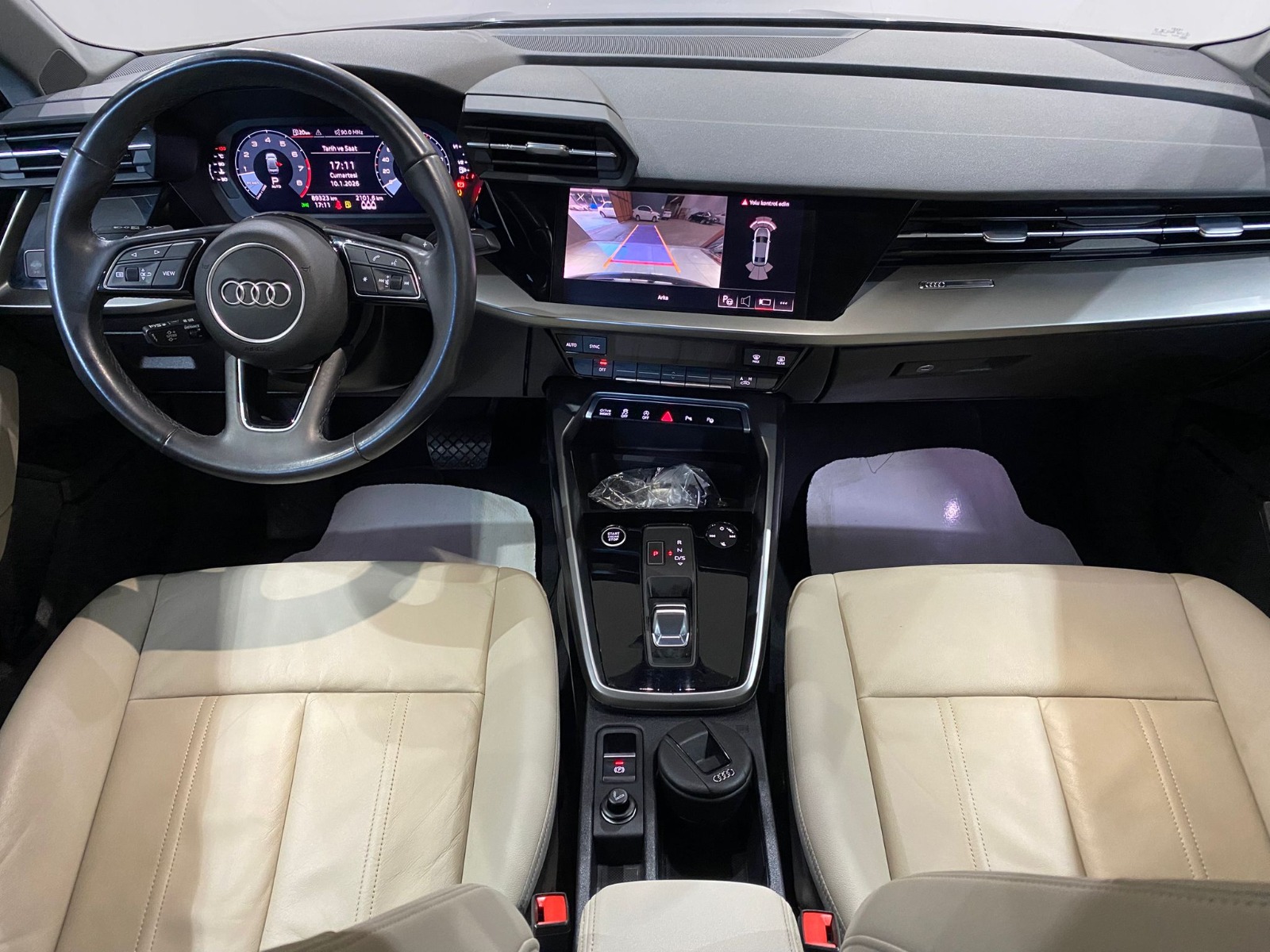 2022 MHEV Otomatik Audi A3 Siyah Gürel Tasarım Aksesuar Otomotiv San. Tic. Ltd. Şti.