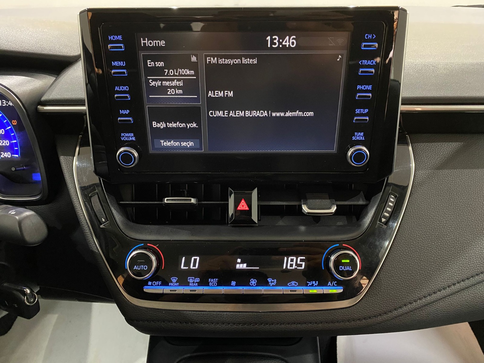 2022 Benzin Otomatik Toyota Corolla Beyaz Gürel Tasarım Aksesuar Otomotiv San. Tic. Ltd. Şti.