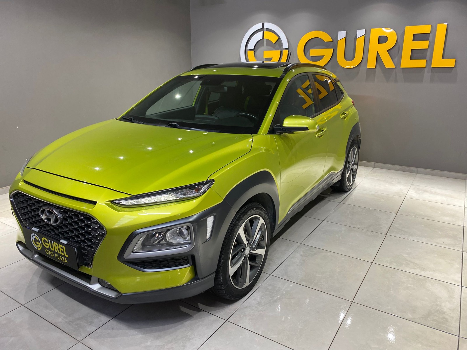 2019 Dizel Otomatik Hyundai Kona Yeşil Gürel Tasarım Aksesuar Otomotiv San. Tic. Ltd. Şti.