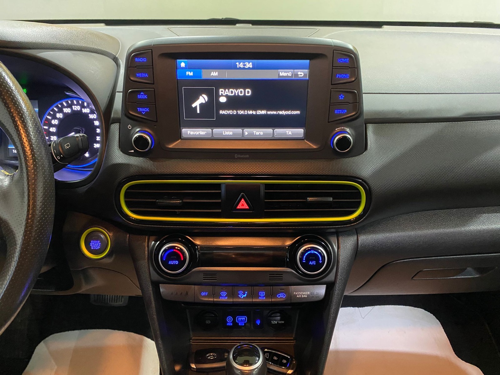 2019 Dizel Otomatik Hyundai Kona Yeşil Gürel Tasarım Aksesuar Otomotiv San. Tic. Ltd. Şti.