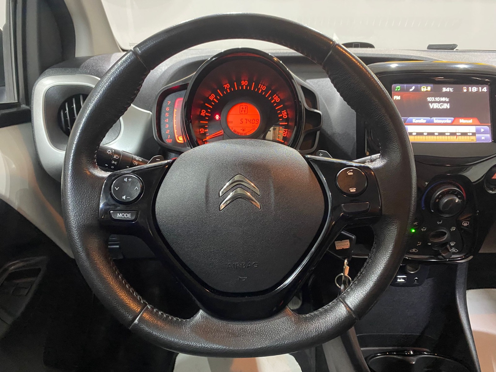 2015 Benzin Otomatik Citroen C1 Beyaz Gürel Tasarım Aksesuar Otomotiv San. Tic. Ltd. Şti.