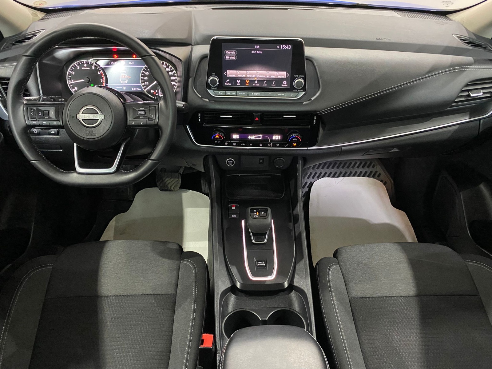 2023 MHEV Otomatik Nissan Qashqai Mavi Gürel Tasarım Aksesuar Otomotiv San. Tic. Ltd. Şti.