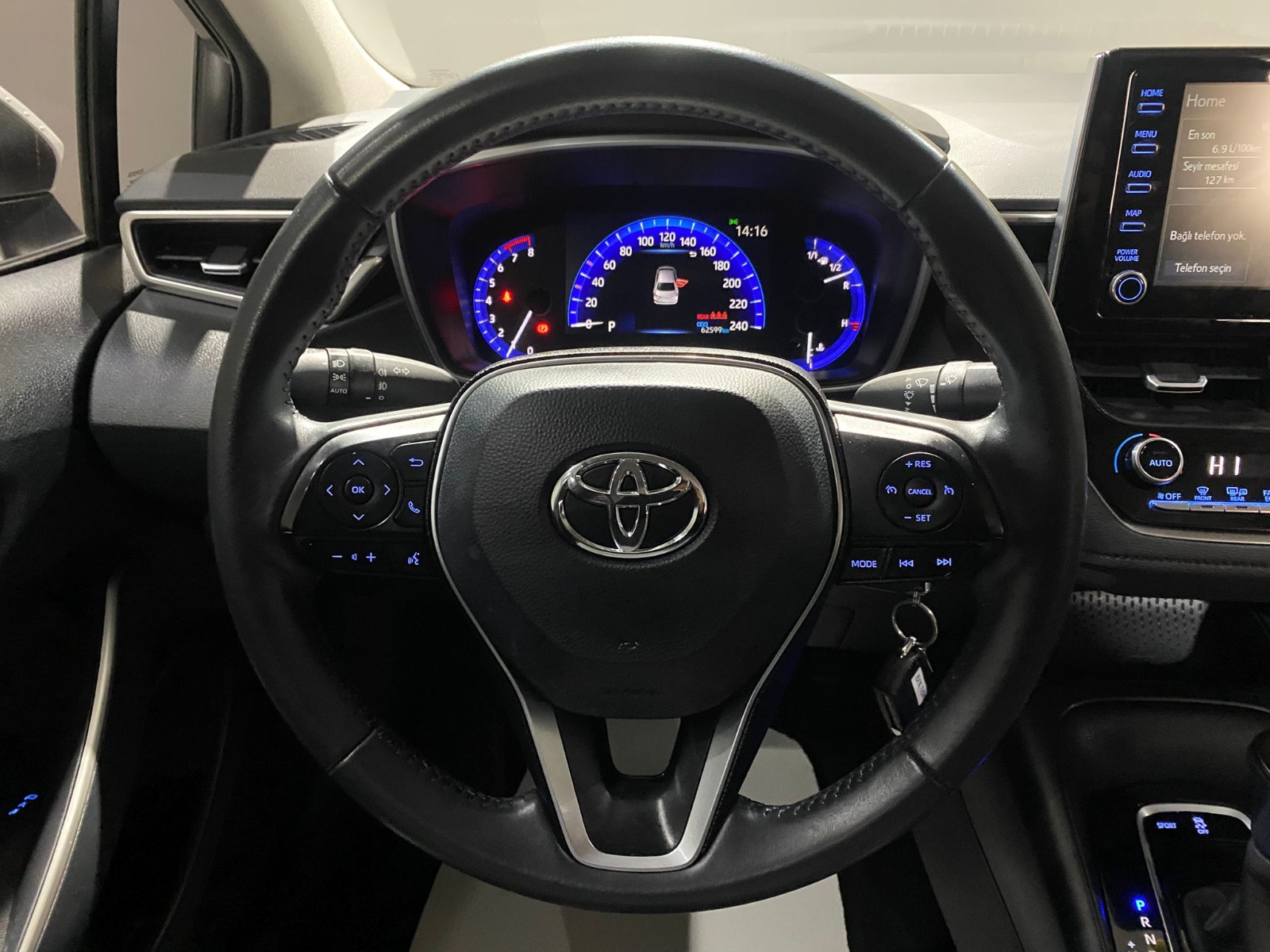 2022 Benzin Otomatik Toyota Corolla Beyaz Gürel Tasarım Aksesuar Otomotiv San. Tic. Ltd. Şti.