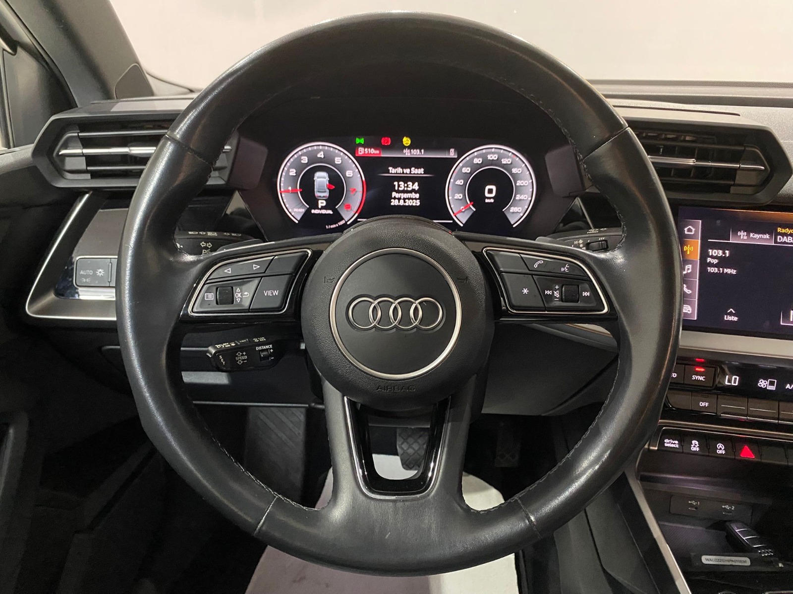 2022 MHEV Otomatik Audi A3 Beyaz Gürel Tasarım Aksesuar Otomotiv San. Tic. Ltd. Şti.