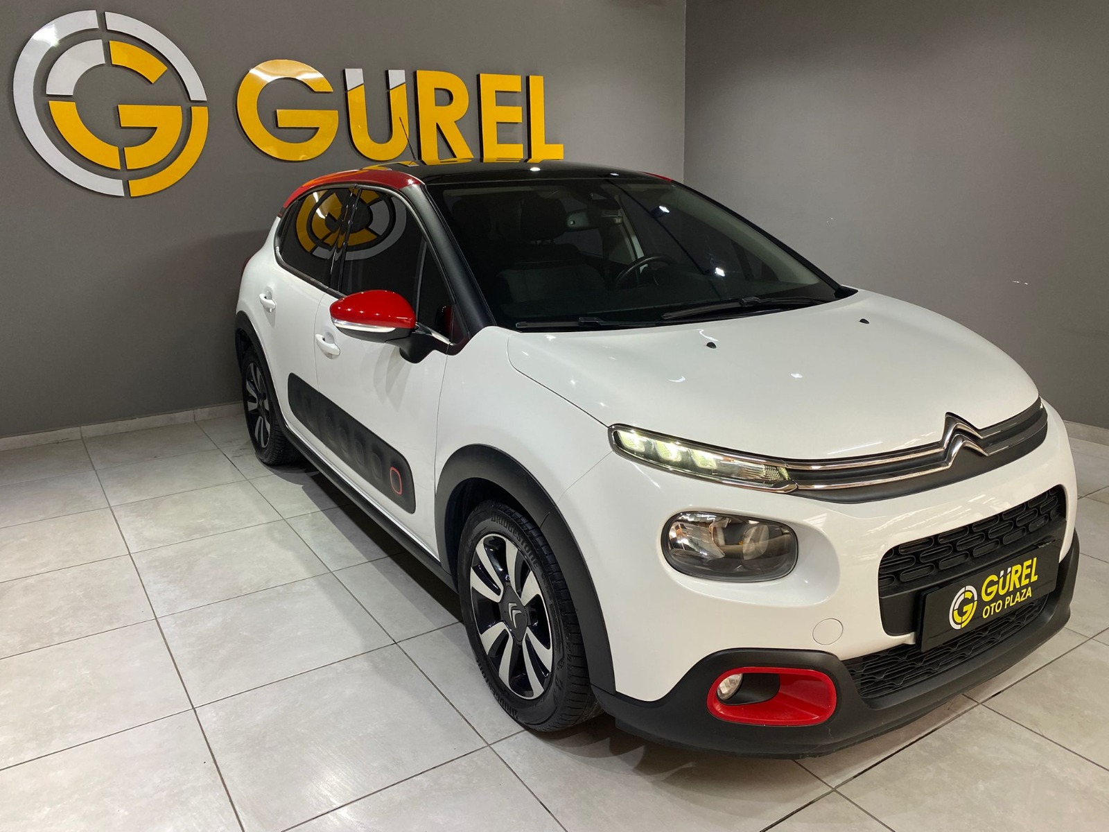 2019 Benzin Otomatik Citroen C3 Beyaz Gürel Tasarım Aksesuar Otomotiv San. Tic. Ltd. Şti.