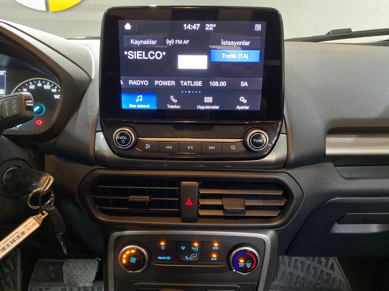 2021 Benzin Otomatik Ford EcoSport Beyaz Gürel Tasarım Aksesuar Otomotiv San. Tic. Ltd. Şti.