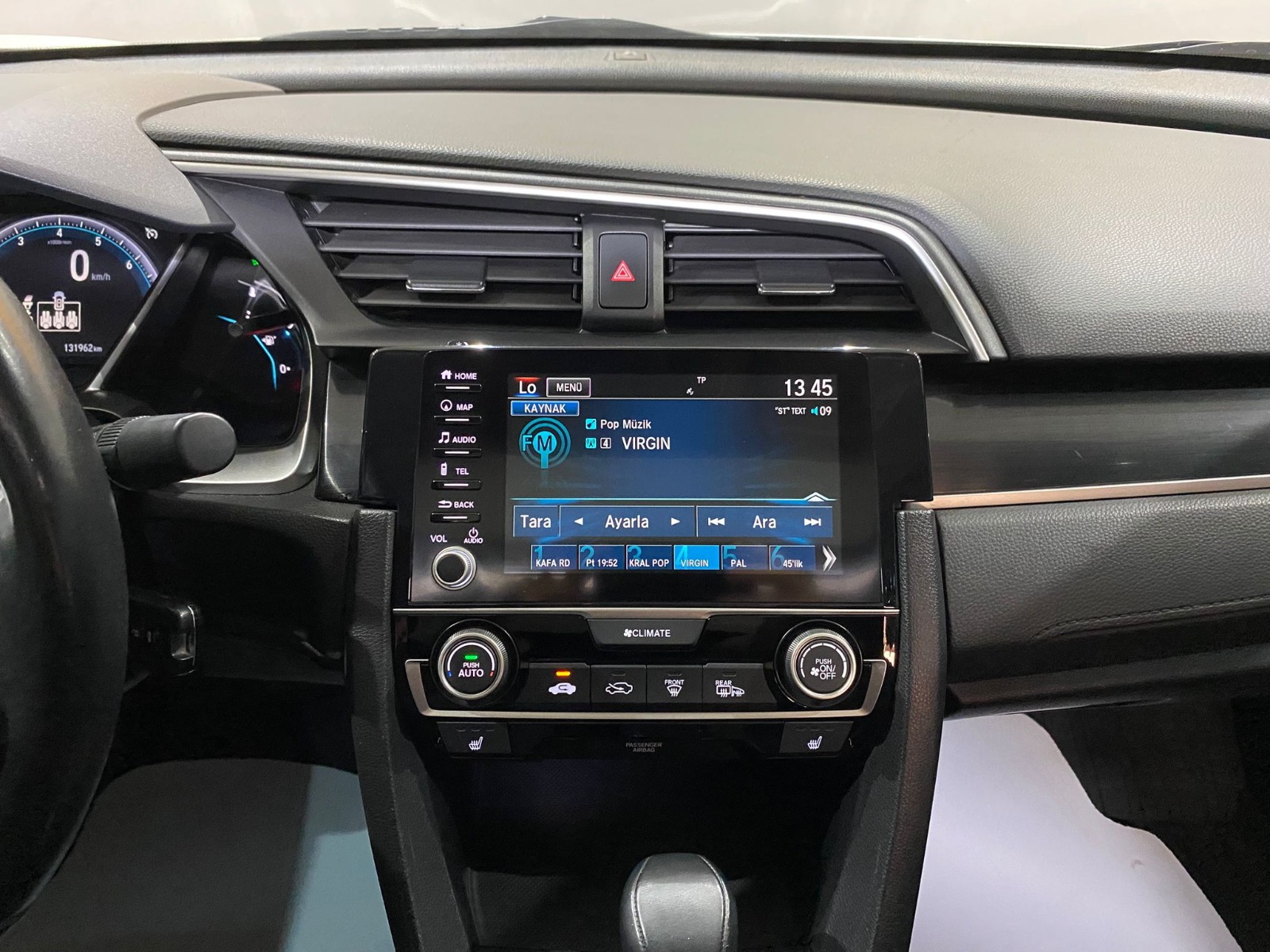 2021 Benzin + LPG Otomatik Honda Civic Beyaz Gürel Tasarım Aksesuar Otomotiv San. Tic. Ltd. Şti.
