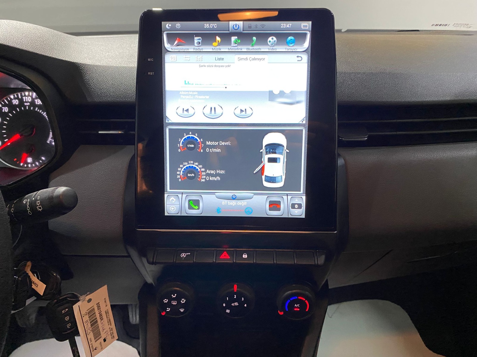 2022 Benzin Manuel Renault Clio Beyaz Gürel Tasarım Aksesuar Otomotiv San. Tic. Ltd. Şti.