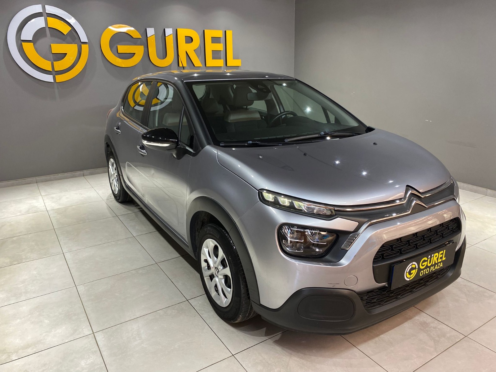 2023 Benzin Manuel Citroen C3 Gri Gürel Tasarım Aksesuar Otomotiv San. Tic. Ltd. Şti.