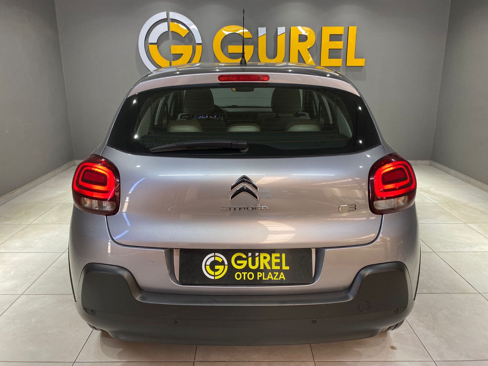 2023 Benzin Manuel Citroen C3 Gri Gürel Tasarım Aksesuar Otomotiv San. Tic. Ltd. Şti.