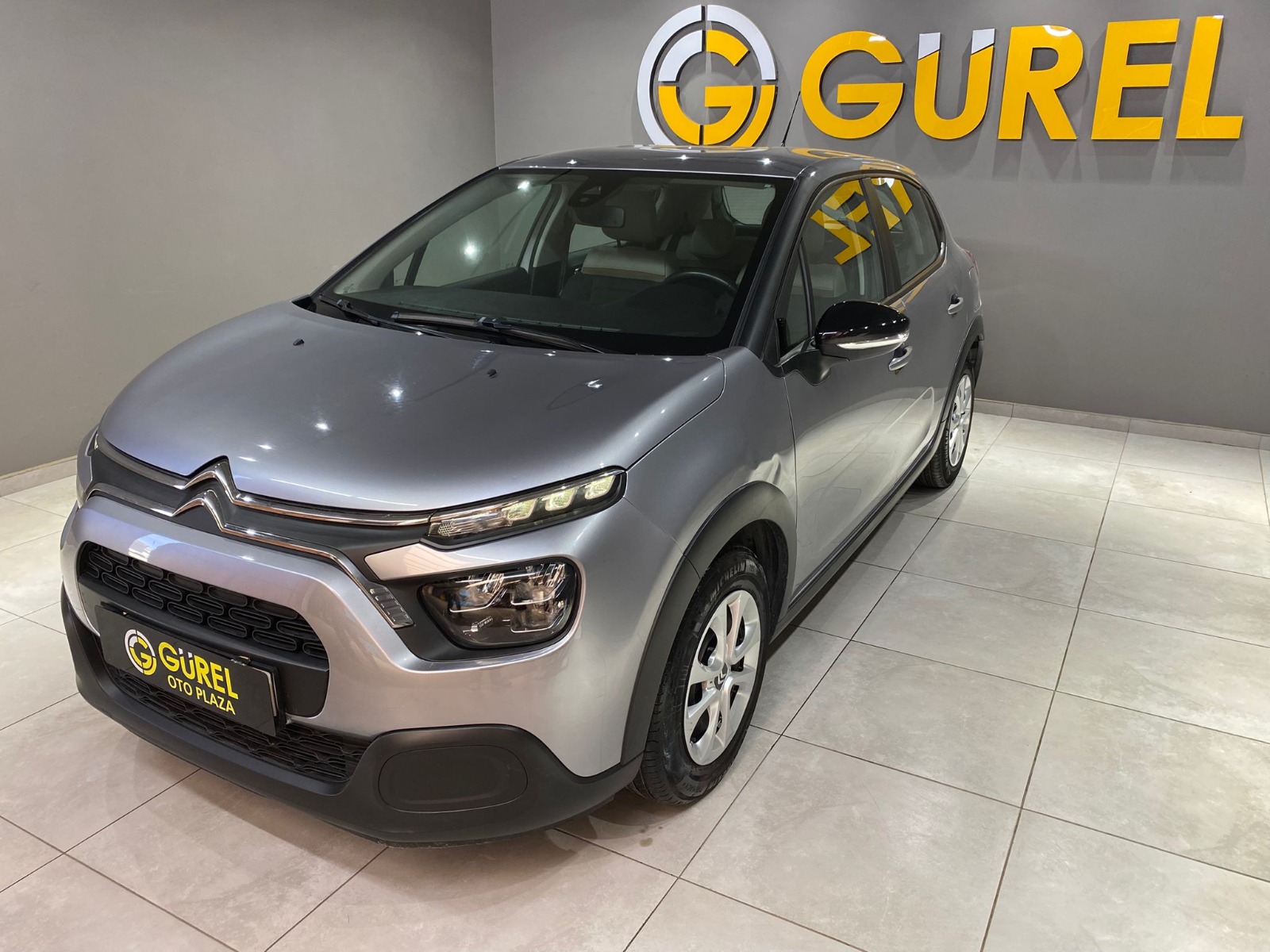 2023 Benzin Manuel Citroen C3 Gri Gürel Tasarım Aksesuar Otomotiv San. Tic. Ltd. Şti.