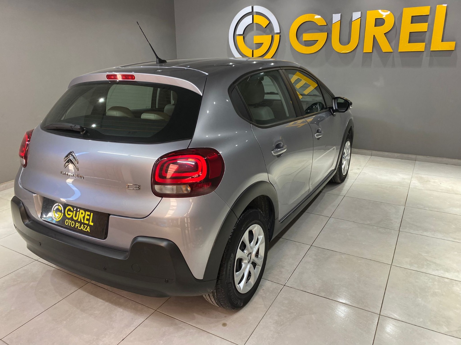 2023 Benzin Manuel Citroen C3 Gri Gürel Tasarım Aksesuar Otomotiv San. Tic. Ltd. Şti.