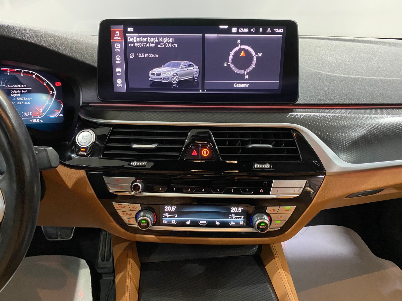 2023 Benzin Otomatik BMW 5 Serisi Gri Gürel Tasarım Aksesuar Otomotiv San. Tic. Ltd. Şti.