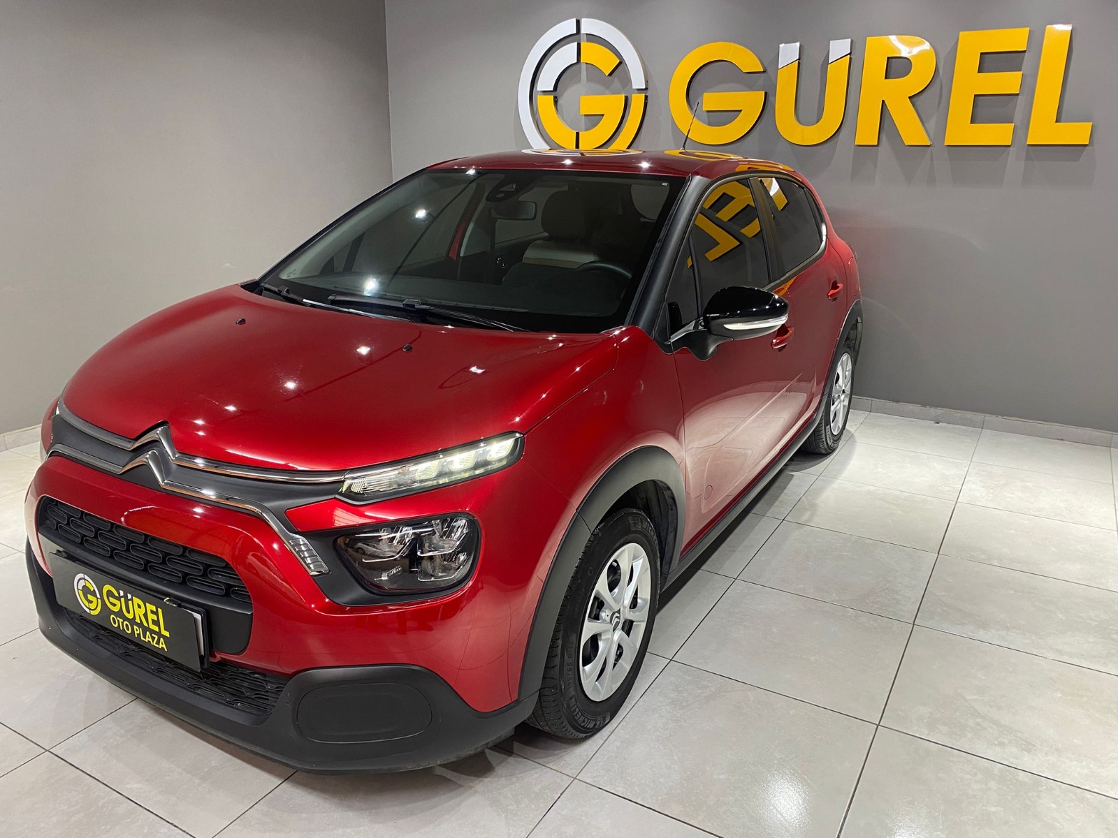 2023 Benzin Manuel Citroen C3 Kırmızı Gürel Tasarım Aksesuar Otomotiv San. Tic. Ltd. Şti.
