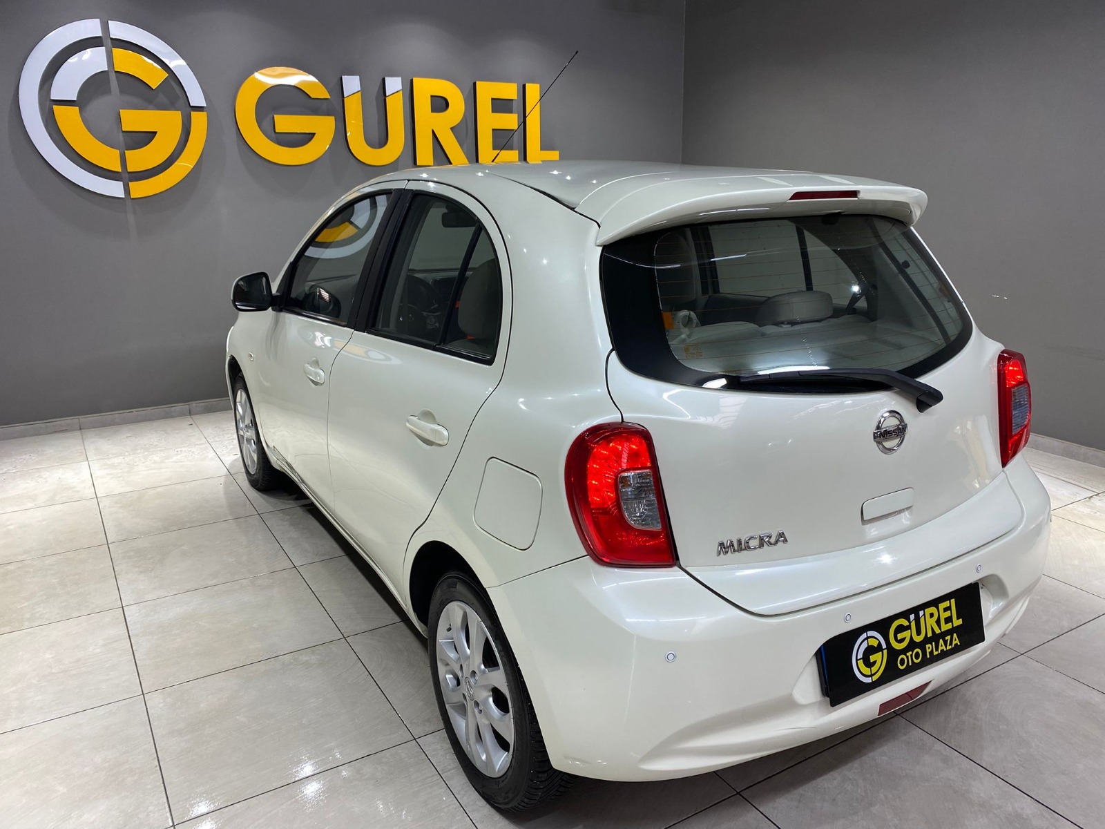 2015 Benzin Otomatik Nissan Micra Beyaz Gürel Tasarım Aksesuar Otomotiv San. Tic. Ltd. Şti.