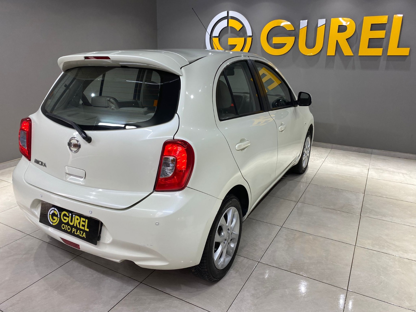 2015 Benzin Otomatik Nissan Micra Beyaz Gürel Tasarım Aksesuar Otomotiv San. Tic. Ltd. Şti.