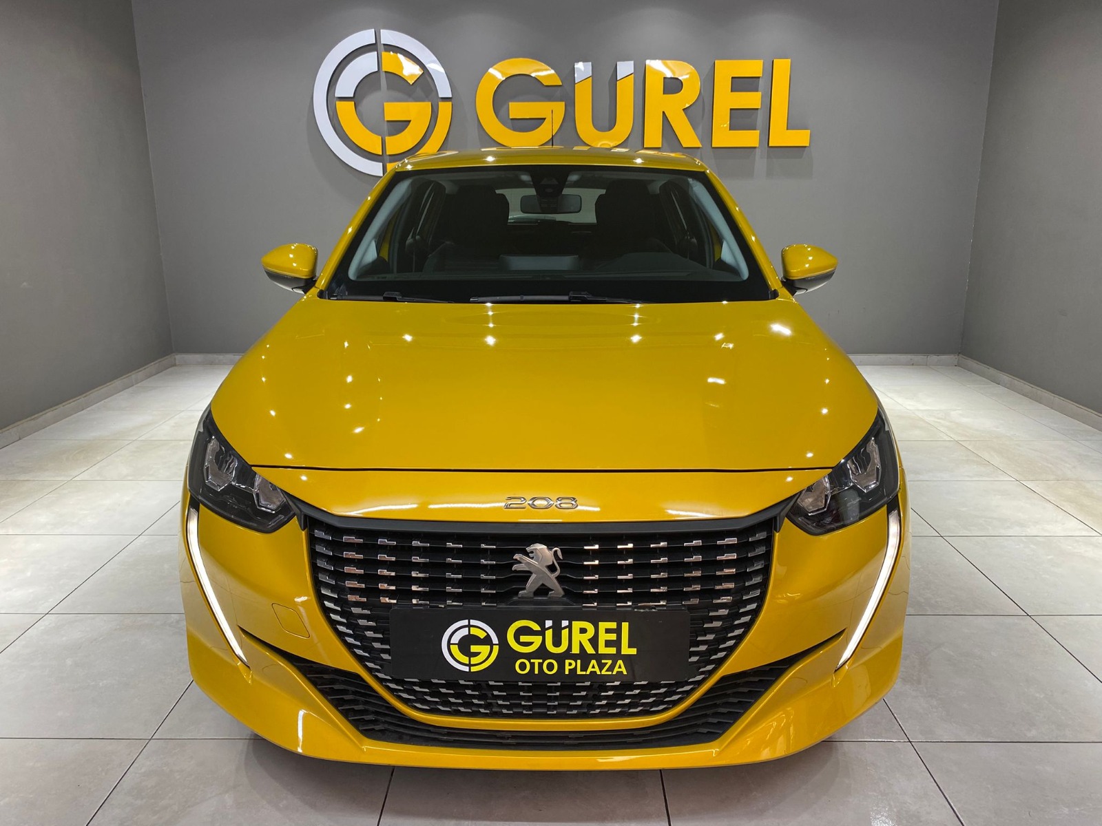 2021 Benzin Otomatik Peugeot 208 Sarı Gürel Tasarım Aksesuar Otomotiv San. Tic. Ltd. Şti.
