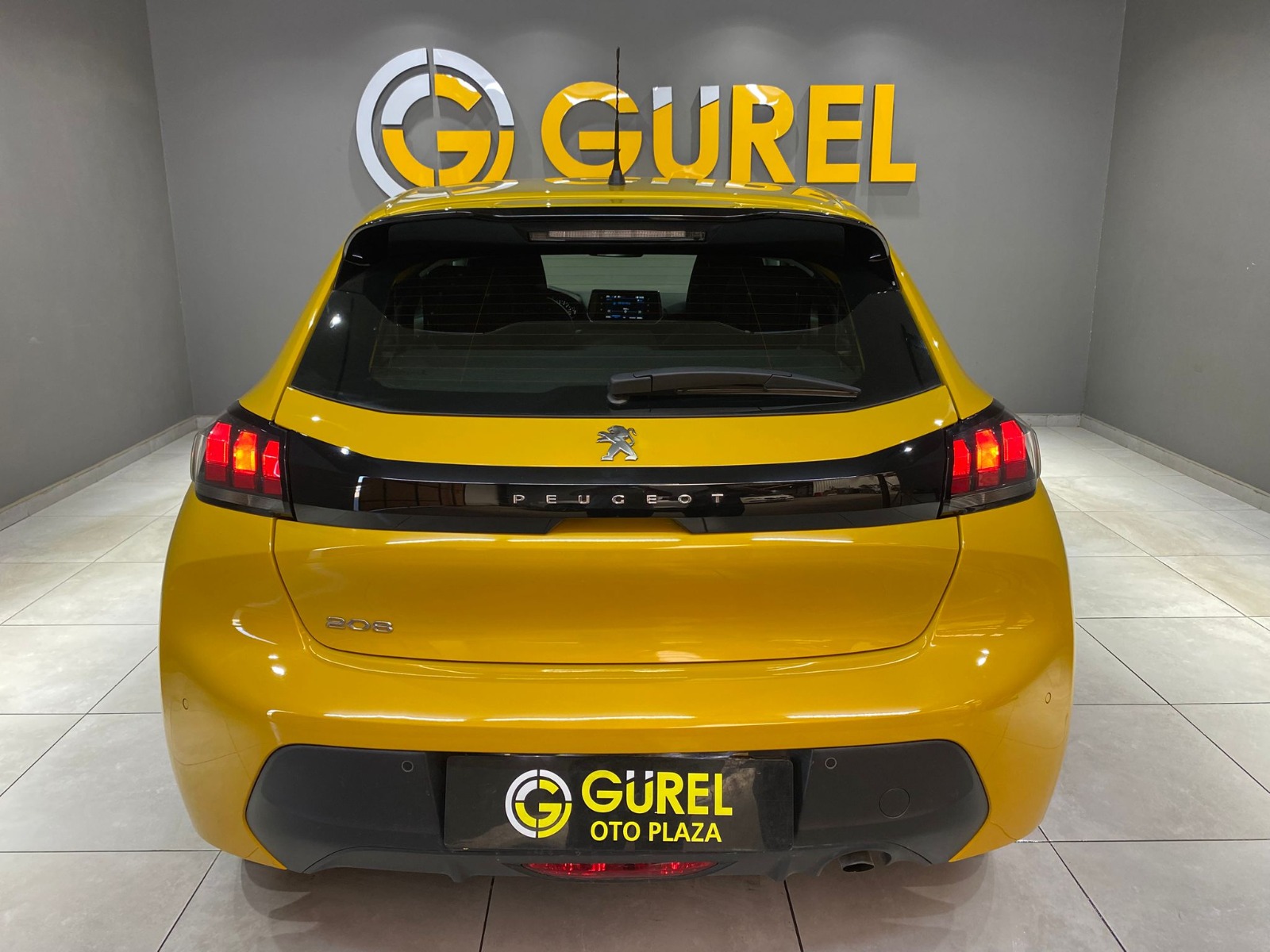 2021 Benzin Otomatik Peugeot 208 Sarı Gürel Tasarım Aksesuar Otomotiv San. Tic. Ltd. Şti.