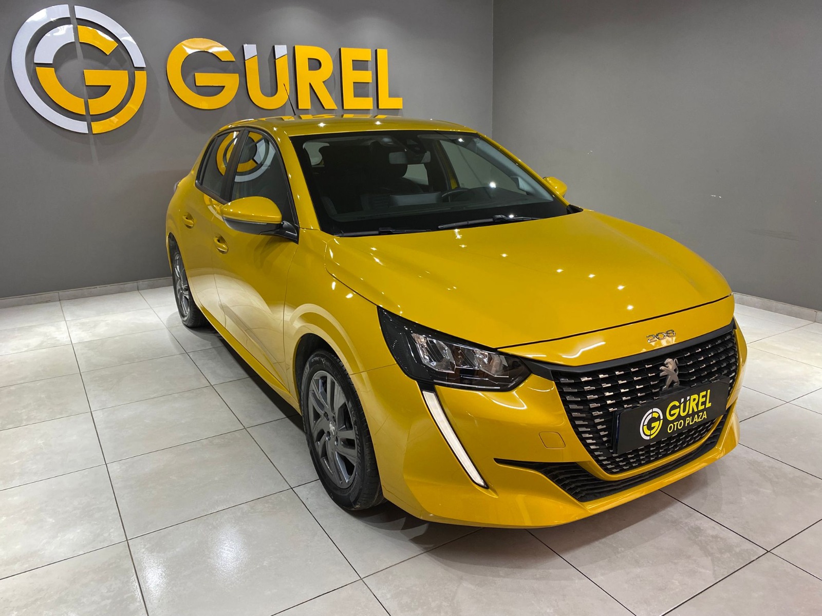 2021 Benzin Otomatik Peugeot 208 Sarı Gürel Tasarım Aksesuar Otomotiv San. Tic. Ltd. Şti.