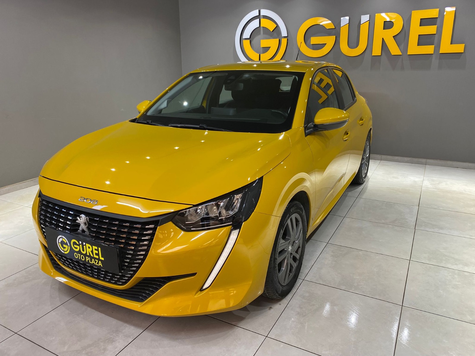 2021 Benzin Otomatik Peugeot 208 Sarı Gürel Tasarım Aksesuar Otomotiv San. Tic. Ltd. Şti.