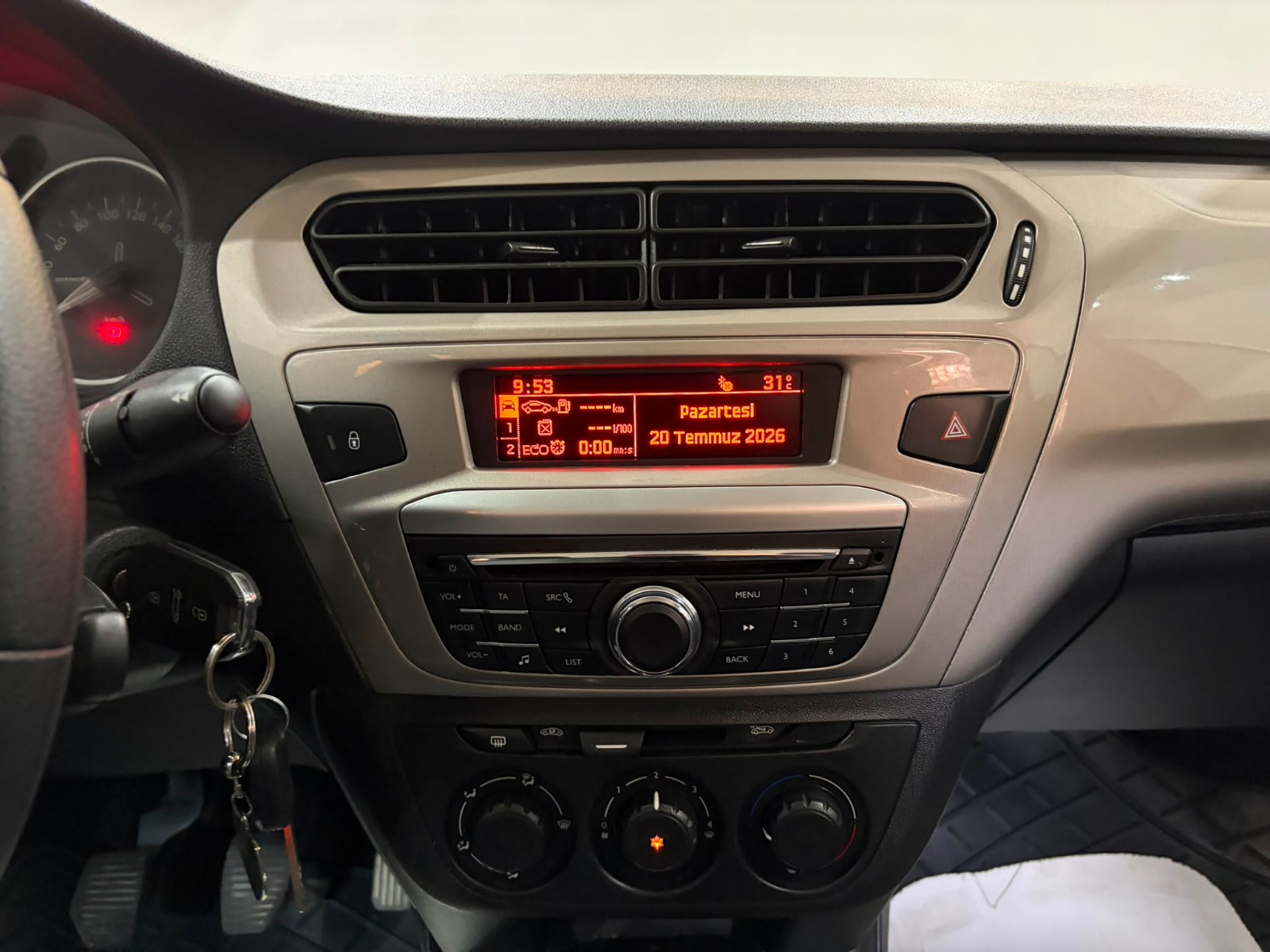 2021 Dizel Manuel Citroen C-Elysée Beyaz Gürel Tasarım Aksesuar Otomotiv San. Tic. Ltd. Şti.