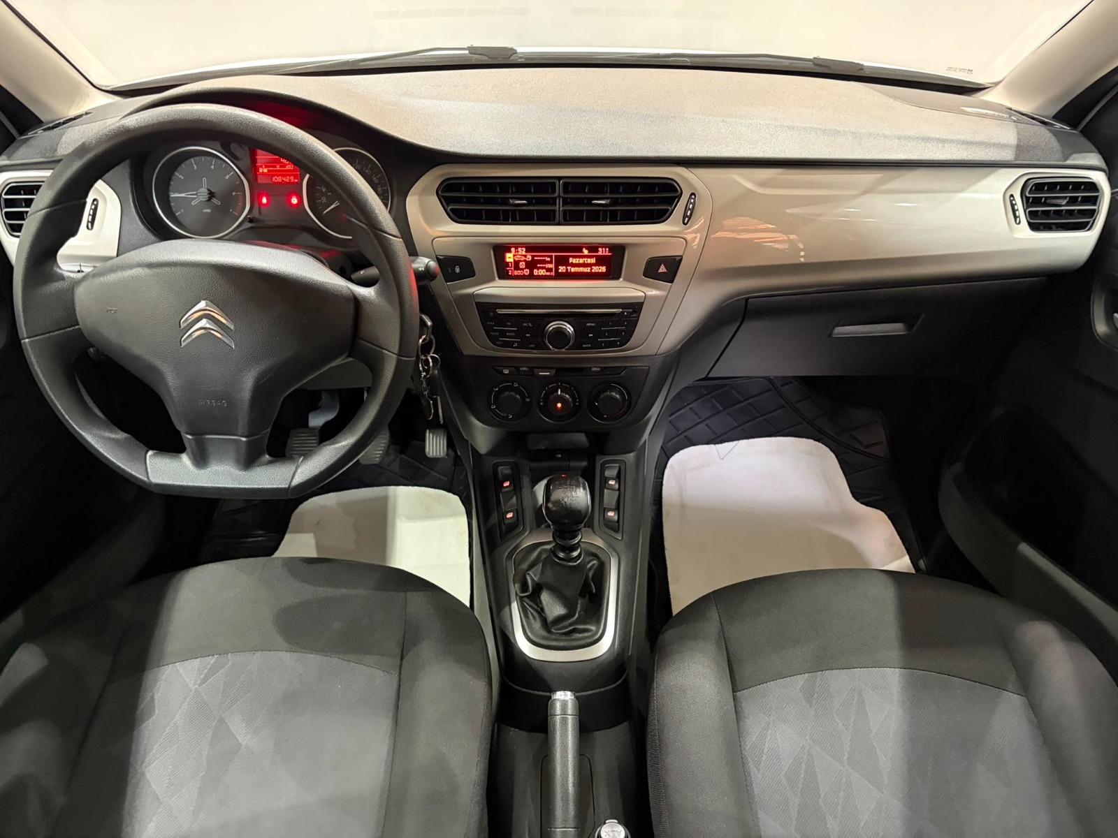 2021 Dizel Manuel Citroen C-Elysée Beyaz Gürel Tasarım Aksesuar Otomotiv San. Tic. Ltd. Şti.