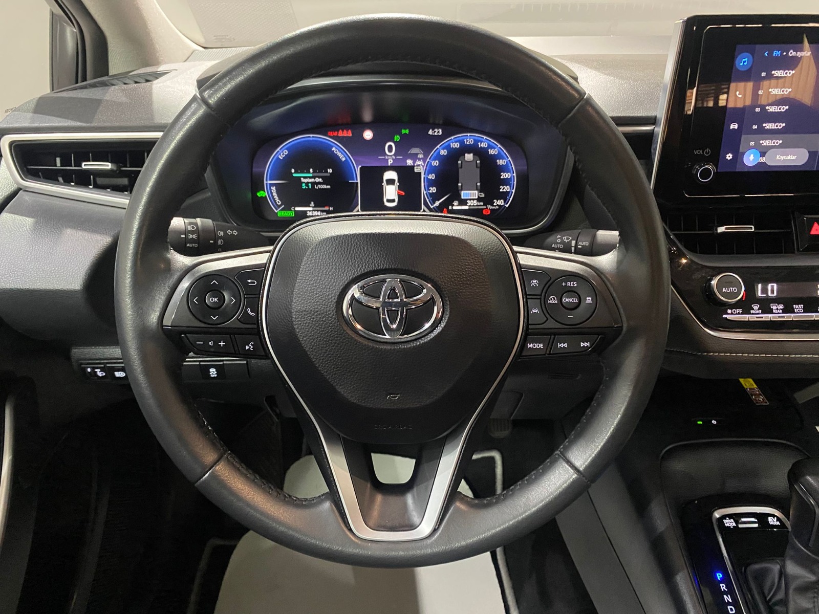 2024 Hybrid Otomatik Toyota Corolla Gri Gürel Tasarım Aksesuar Otomotiv San. Tic. Ltd. Şti.