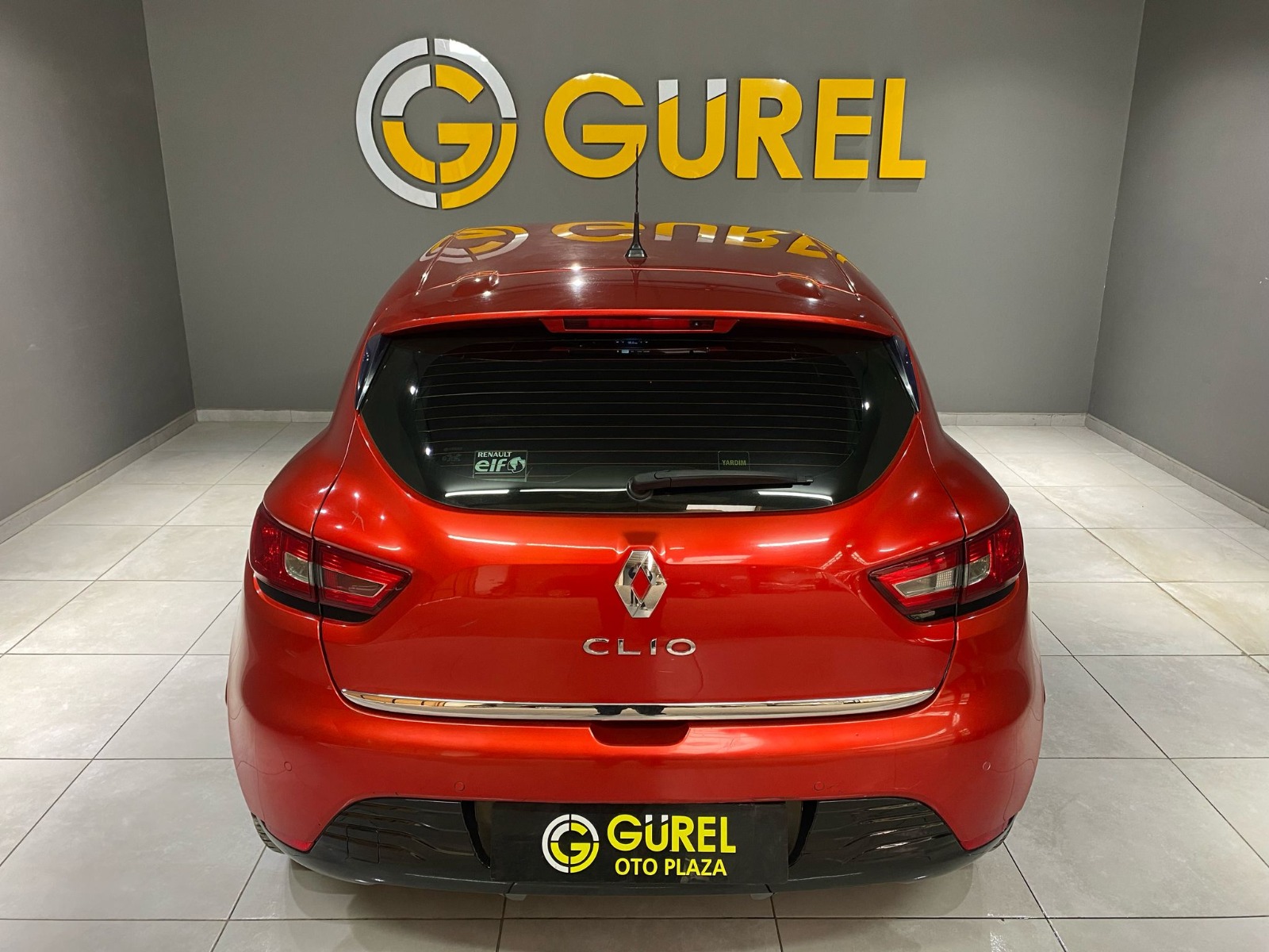 2015 Benzin + LPG Manuel Renault Clio Kırmızı Gürel Tasarım Aksesuar Otomotiv San. Tic. Ltd. Şti.